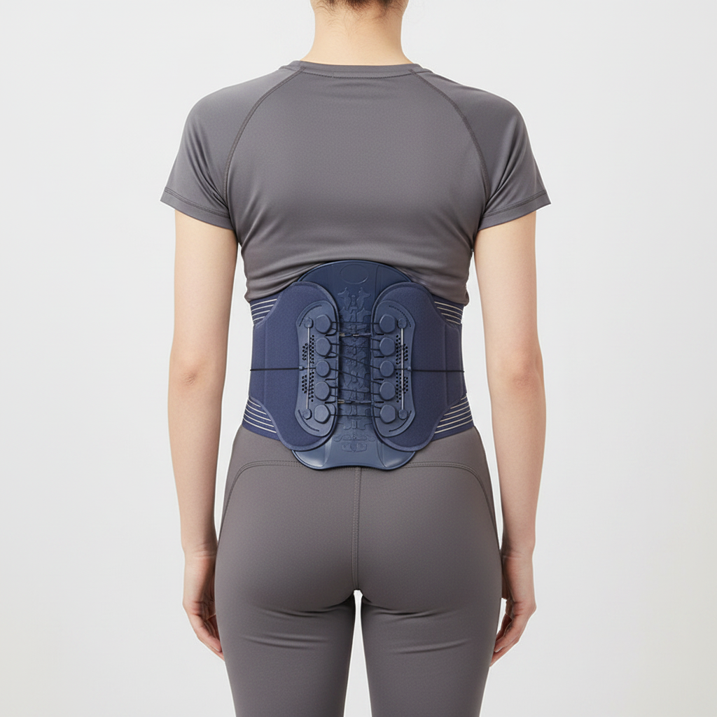 Lumbar Support Belt - Person Wearing