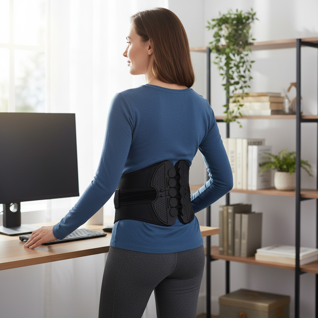 Lumbar Support Belt - Real Life Use